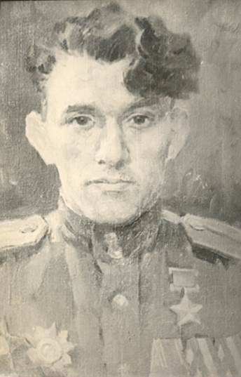 Портрет А.И. Шмакова. Неизвестный художник. Из фонда музея колледжа. 1960-е гг.