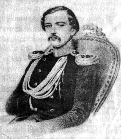 Андрей Николаевич Карамзин. С акварели Э. Росси, 1847 год.