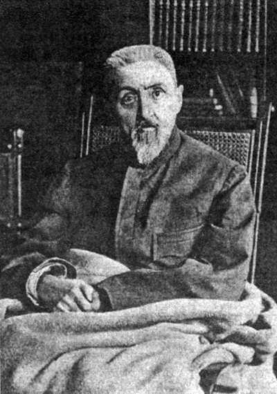 Д.Н. Мамин перед самой кончиной, в 1912 году