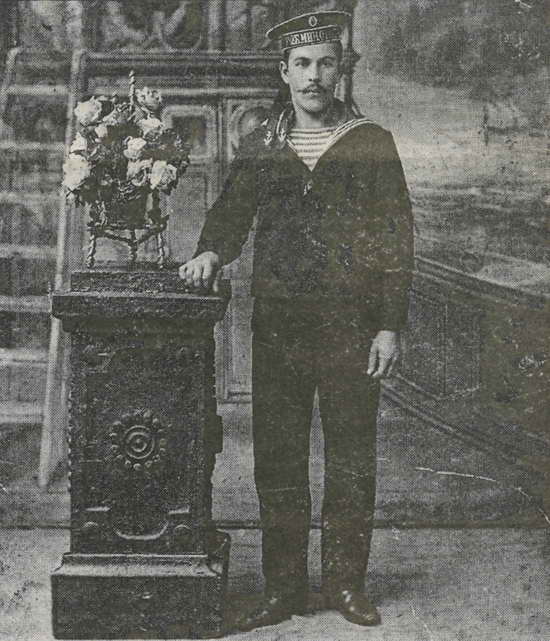 Матрос русского флота Иван Воронин – участник революционных событий 1917 года.