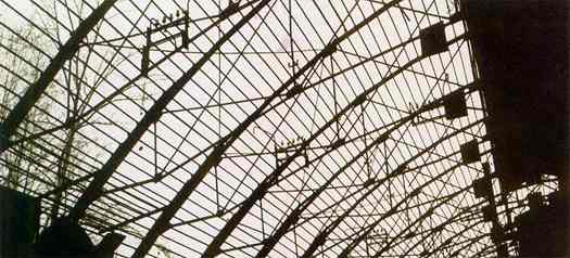 Конструкции ферм мартеновского цеха. Фото 2001